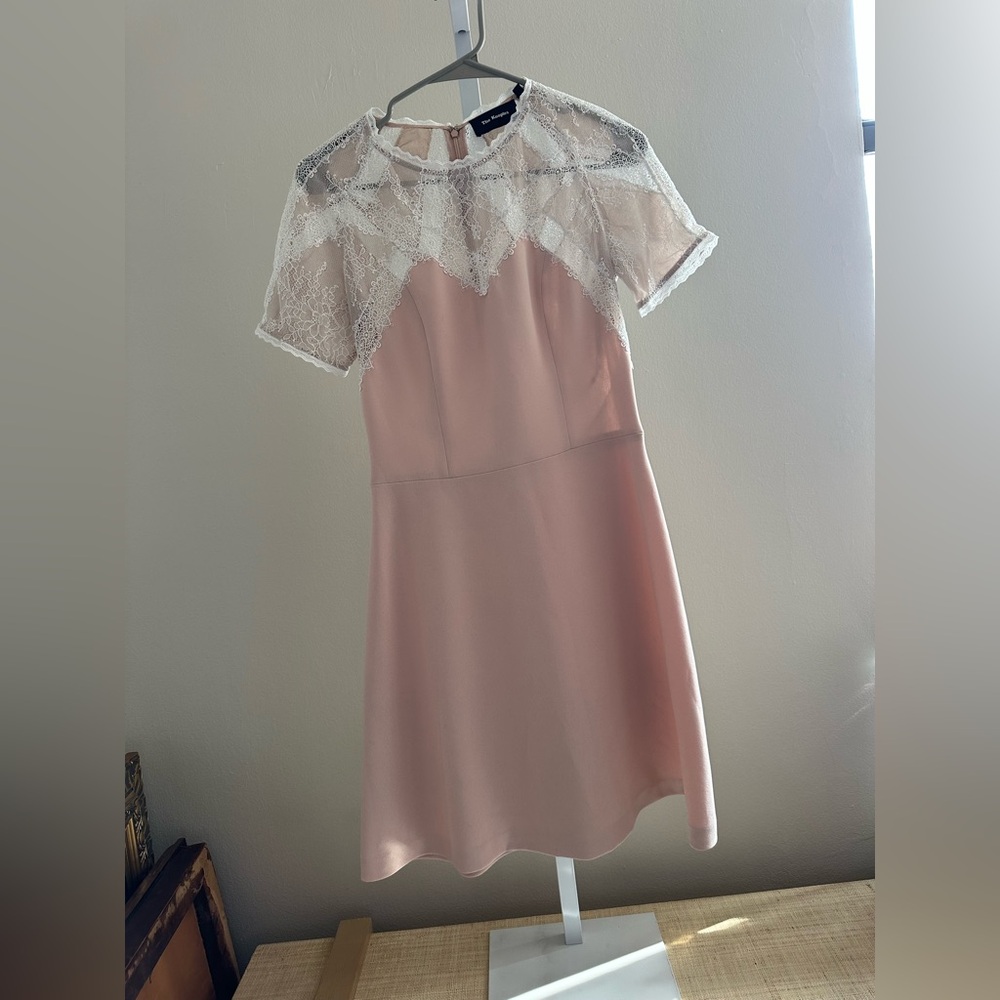 The Kooples Pink Lace Dress